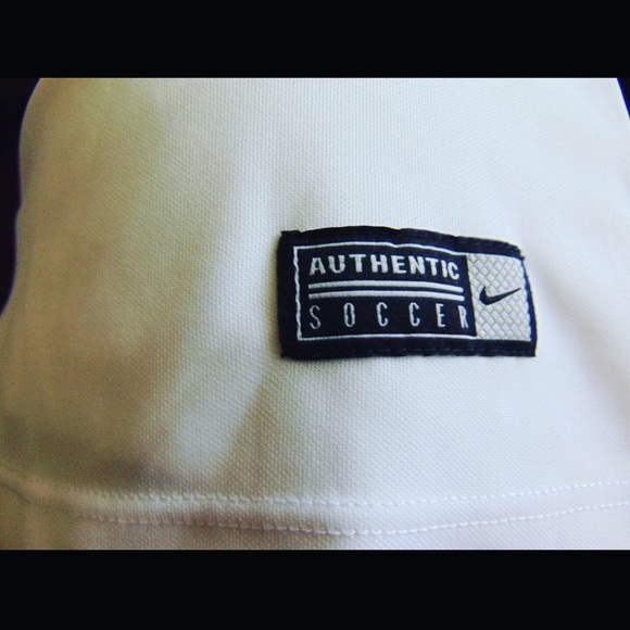 Nike white soccer Dri-fit tee!! - Picture 3 of 3